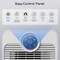 Edendirect 21 pt. 2500 sq. ft. Dehumidifier with Drain Hose and Bucket in White, for Basement and Home ZRPD20A - alternate 2