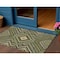 Homeroots 3' X 5' Olive Green Gray And Ivory Tribal Washable Indoor Outdoor Area Rug 598142 - alternate 1