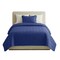 Lavish Home 2-Piece Twin Quilt Set Bedspread & Pillow Sham with Embossed Diamond Pattern Lightweight Quilt Set 66-001-TB - alternate 2