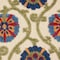 Homeroots 3' X 4' Navy Blue Beige Green Blue And Red Floral Indoor Outdoor Area Rug 546775 - alternate 2