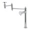 Kingston Brass Deck Mount Pot Filler Faucet, Polished Chrome KS3701RX - alternate 1