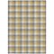 Homeroots 9' X 12' Gray Tan And Beige Plaid Washable Indoor Outdoor Area Rug 601402 - alternate 2