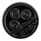 Brixwell Modern Motif Round Cabinet Knob For Kitchen And Cabinet Hardware 1-1/8 in Dia Pewter BXB8444PWT - alternate 2