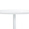 Baxton Studio Webb Metal Pedestal Accent Table, White 259-14292-ZORO - alternate 2