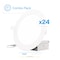 Infibrite 6 In 5000K Daylight 12W 1050LM LED Ceiling Light Kit, Dimmable, Wet Rated, 24PK IB-002-5-12W-WH-24PK - alternate 1