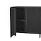Manhattan Comfort Novara 60in Sideboard in Black (4-Door) SB1671-3 - alternate 3