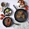 Gibson Home Addlestone 3 Piece Pre-Seasoned Cast Iron Skillet Set 127888.03R - alternate 2