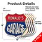 Signmission Ronald's Garage, 6 inch X 6 inch, Vinyl Decal, 5PK SHI-D-5PACK-6-383-RONALD - alternate 2