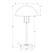 Monarch Specialties Lighting, 20"h, Table Lamp, Silver Metal, Contemporary, Modern I 9954 - alternate 2