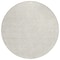 Homeroots 8' Ivory And Beige Round Floral Washable Indoor Outdoor Area Rug 594637 - alternate 2