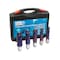 Drill America 5 Piece Set with 2" Depth of Cut - nACo (Nano-Composite) Coated Blue Annular Cutter ANC5-530-502 - alternate 2