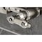 Kingston Brass Two-Handle Wall Mount Bridge Kitchen Faucet, Polished Nickel KS1266AL - alternate 2