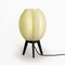 Jonathan Y Wavy 16.5 in. Modern Contemporary Plant-Based PLA 3D Printed Dimmable LED Table Lamp, White/Black USA1000A - alternate 1