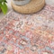 World Rug Gallery Transitional Distressed Machine Washable Non Slip Area Rug 5 ft x 7 ft Multi 6030MULTI5X7 - alternate 3