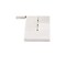 Daltile Eclessia Marble Natural Stone Herringbone Mosaic Honed, 10.70 SQFT Per Carton, 10PK M34613HERRMSHN - alternate 2