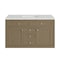 James Martin Vanities Chicago 48'' S Vanity, Walnut Whisper, w/ Ethereal Noctis Silestone Top w/FreePower Wireless Charger 503-V48-WLW-FENC - alternate 2