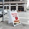 Signmission Hot Dog & Soda, A-Frame & 2 Decals Installed, Heavy-Duty Plastic Frame SBHD-D-2436-Hot Dog & Soda - alternate 3