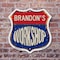 Signmission Brandon's Workshop, 6 inch X 6 inch, Plastic Sign, 2PK SHI-P-2PACK-6-489-BRANDON - alternate 2
