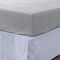 Homeroots Cloud Linen Twin Fitted Sheet 520766 - alternate 1