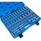 Neiko 0.375 in Drive CrV Steel SAE Socket and Ratchet Set, 53-Pieces, 5/16 in to 7/8 in Size 02513A - alternate 2