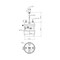 Mytee Products Sealed Air Brake Chamber T30/30 with 75 mm (3 inch) Stroke ABC-3030-75 - alternate 2