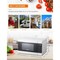 Commercial Chef 900 Watt Counter Top Microwave Oven, 0.9 Cubic Feet, White Cabinet CHM990W - alternate 2