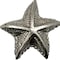 Homeroots Set of Six Silver Starfish Knob Iron Drawer Pull Knobs, 6PK 635777 - alternate 2