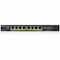 Zyxel 8-Port Gigabit 802.3at/802.3af PoE+ 8 Ports GbE PoE 130W Power Budget and 2x SFP Uplinks GS1100-10HP - alternate 2