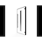 Vdomdoors Front Exterior Prehung Steel Door Ronex1055 Teak 96 Sidelight Exterior Window Sidelite Entry Metal RONEX1055EXD-OAK-W36+12xH96-RH-I - alternate 2