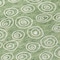 Homeroots 8' Green And Ivory Round Geometric Washable Indoor Outdoor Area Rug 583344 - alternate 2