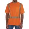 Ergodyne Hi-Vis Shirt, M, Orange, Short Sleeve 22243 - alternate 1