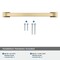 Amerock Westerly 5-1/16 inch 128mm Center-to-Center Champagne Bronze Cabinet Pull BP53721CZ - alternate 3