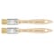 Da Vinci SYNTHETIC Mottler Brush, Synthetic Hog, Acrylic & Oil, Flat, Series 2429, Size 20, 2PK VA-2429_20 - alternate 2