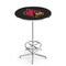 Holland Bar Stool Co 42" Chrome Louisville Pub Table, 36" dia. Top L216C4236Lville - alternate 1