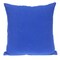 Homeroots 18" Blue Cotton Throw Pillow 529256 - alternate 2