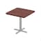 Correll Square Cafe Table, 36 in W, 36 in L, 29 in H, Particleboard Top, Mahogany SXT36S-20-98-20 - alternate 1