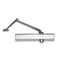 Global Door Controls Commercial ADA Grade 1 Slim Line Door Closer in Aluminum - Sizes 1-4 TC411-AL - alternate 2