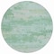Homeroots 8' Mint Green And Pale Aqua Round Abstract Washable Indoor Outdoor Area Rug 630923 - alternate 2
