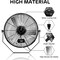 Edendirect 24 in.3 Speed High Velocity Commercial Black Indoor Wall Mount Fan 4800 CFM 3 Blades ZR-HIFANXWALLMOUNT24X2 - alternate 2