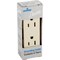 Leviton Decora 15A Ivory Residential Grade 5-15R Duplex Outlet S01-05325-0IS - alternate 2