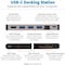 Eaton Tripp Lite Series USB-C Dock - 4K HDMI, USB 3.x 5Gbps, USB-A/C Hub Ports, GbE, Memory Card,  U442-DOCK5D-GY - alternate 2