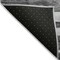 Homeroots 10' X 14' Charcoal And Gray Striped Washable Indoor Outdoor Area Rug 605896 - alternate 2