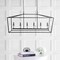 Jonathan Y Pagoda 49" 6-Light Classic Traditional Metal Linear Cage Lantern LED Pendant, Oil Rubbed Bronze JYL7439A - alternate 4