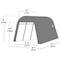 Shelterlogic AutoShelter Roundtop 10 x 15 x 8 ft Sandstone 62689 - alternate 2