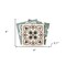 Homeroots 4" X 4" Vintage Sage Mosaic Peel And Stick Removable Tiles 390858 - alternate 2