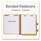 Pendaflex HD Pressboard End Tab Folders, Expands 2", 2 Dividers, 6 Fasteners, Letter, Yellow, 10PK 1006949 - alternate 2