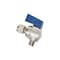 Dial Mfg Ball Valve 1in H X 2-3/4in W Black Stainless Steel Black 9443 - alternate 2