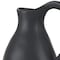 Homeroots 15" Black Ceramic Bud Jug Vase 608606 - alternate 2