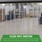 Farm Plastic Supply PVC Strip Curtain Door Bulk Roll - 80 Mil - 8 in x 300 ft - 0.08 Inch Thick Vinyl Z-Vinyl-Door-Strip-4002 - alternate 2