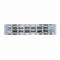 Jonathan Y Evelyn Crystal Rectangle 31.75" 4-Light Iron/Crystal Glam Modern LED Vanity Light, Chrome JYL7541A - alternate 4